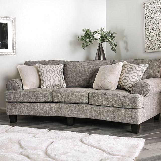 Pierpont Gray Sofa Sofa FOA East