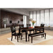 Woodside Dark Cherry/Espresso Dining Table Dining Table FOA East