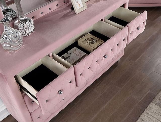 ZOHAR Dresser, Pink Dresser FOA East