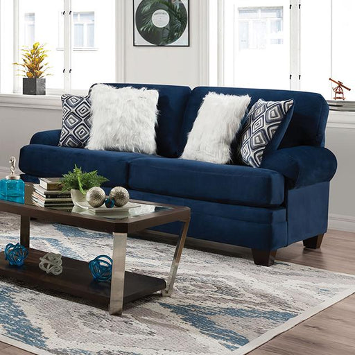 WALDSTONE Sofa, Navy Sofa FOA East