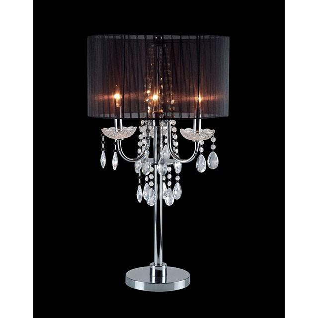 Jada Black Table Lamp Table Lamp FOA East