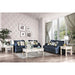 Jayda Navy Love Seat Loveseat FOA East