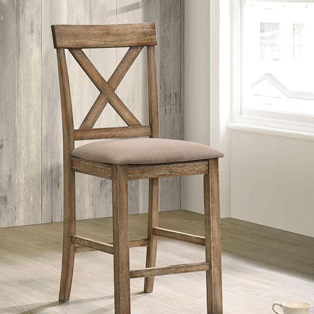 PLANKINTON Counter Ht. Chair (2/CTN) Barstool FOA East