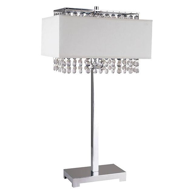 NAYA Table Lamp, Hanging Crystal Lamp FOA East