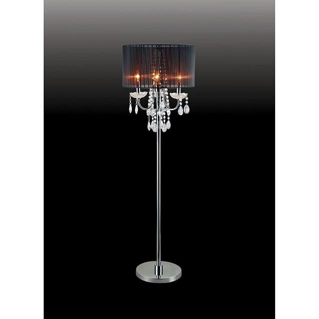 Jada Black Floor Lamp Floor Lamp FOA East