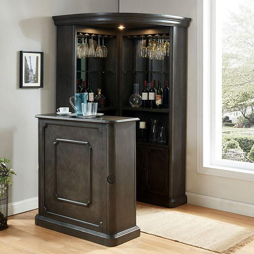 Voltaire Gray Bar Table Bar Table FOA East