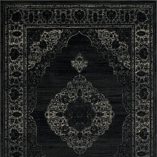 Kozlu Dark Gray 5' X 7' Area Rug Rug FOA East