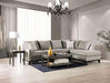 LANTWIT Sectional, Light Gray Sectional FOA East