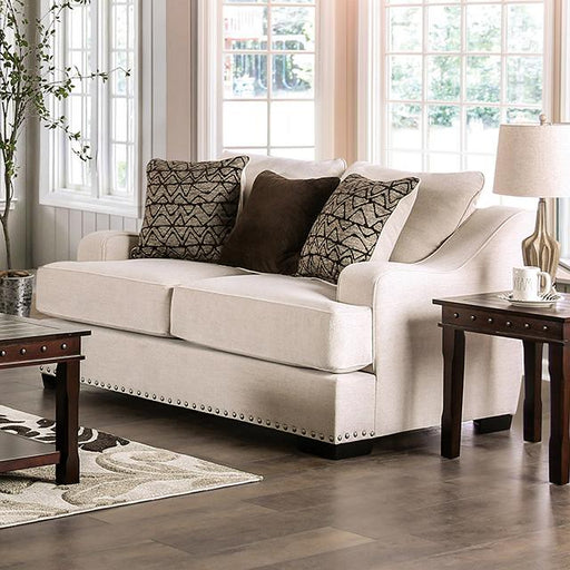 SONORA Loveseat, Beige Loveseat FOA East