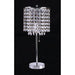 Perla Chrome Table Lamp Table Lamp FOA East