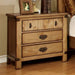 PIONEER Weathered Elm Night Stand Nightstand FOA East