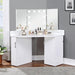 LORYBELLE Vanity Set, White Vanity Set FOA East