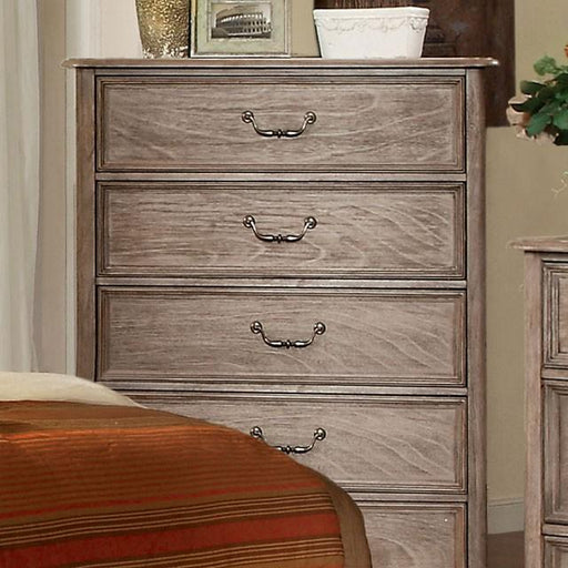 BELGRADE I Rustic Natural Tone Chest Chest FOA East