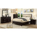 Berenice Espresso/Beige Cal.King Bed Bed FOA East