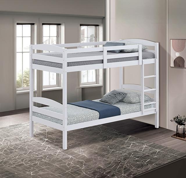 Finsbury Twin Twin Bunk Bed Bunk Bed FOA East