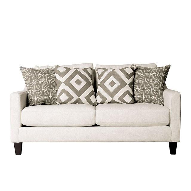 PARKER Ivory Love Seat Loveseat FOA East