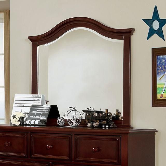 OLIVIA Mirror, Dark Walnut Mirror FOA East