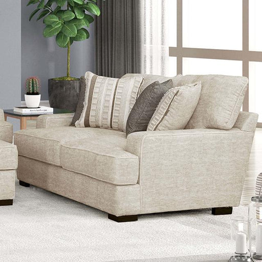 ARDENFOLD Loveseat, Beige Loveseat FOA East