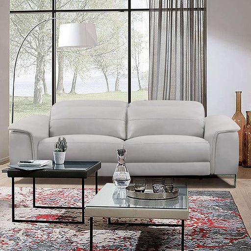 ASCONA Power Sofa, Light Taupe Sofa FOA East