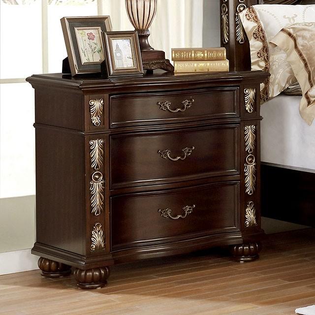 THEODOR Night Stand w/ USB Plug Nightstand FOA East