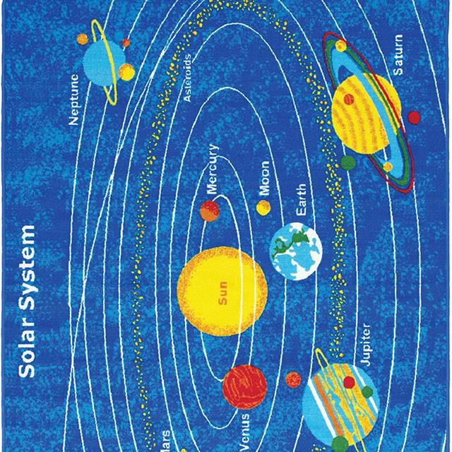 Abbey Solar System 4' 9" X 6' 9" Area Rug Rug FOA East