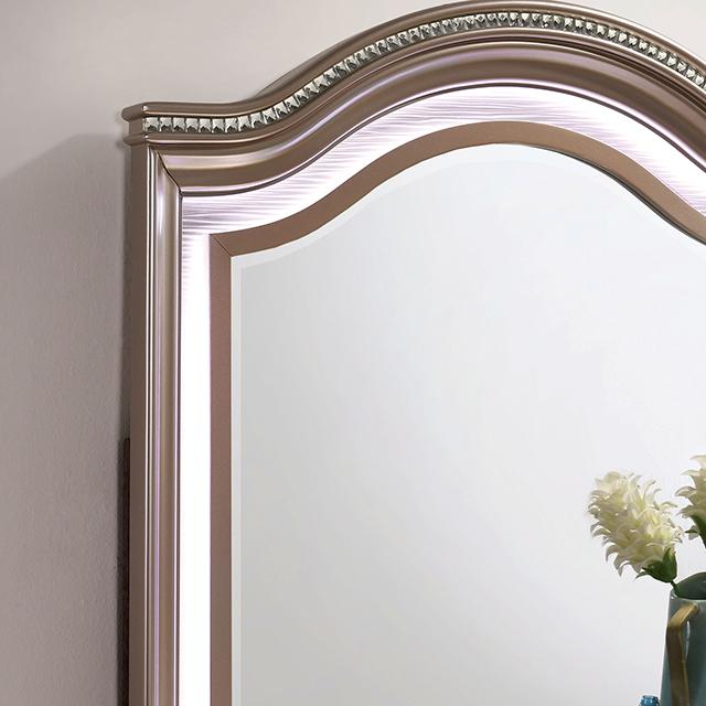 ALLIE Mirror, Rose Gold Mirror FOA East