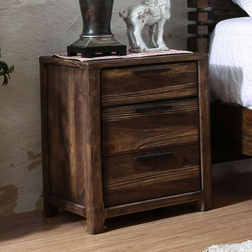 Hankinson Rustic Natural Tone Night Stand Nightstand FOA East