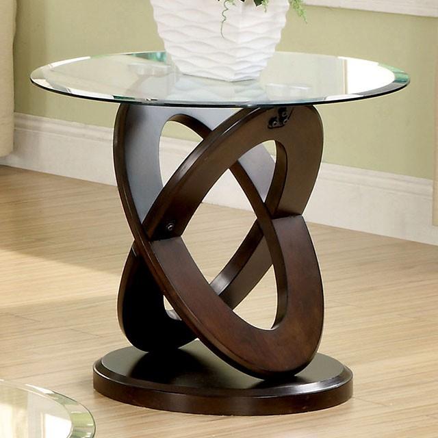 Atwood II Dark Walnut End Table End Table FOA East