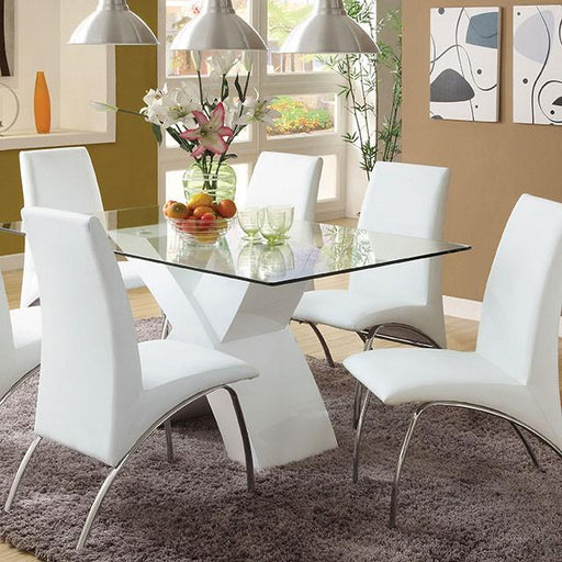 Wailoa White Dining Table Dining Table FOA East