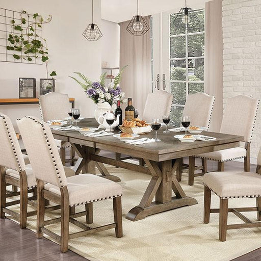 Julia Light Oak Dining Table Dining Table FOA East