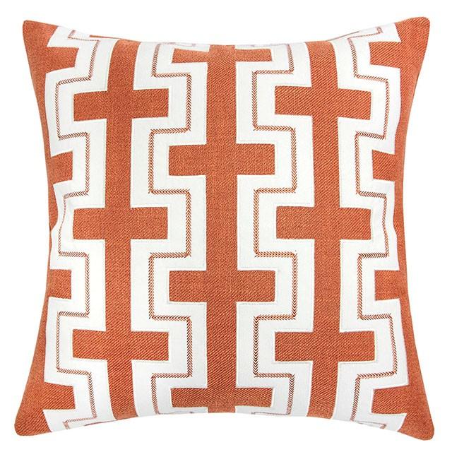 Kari Orange 20" X 20" Pillow, Spice Pillow FOA East