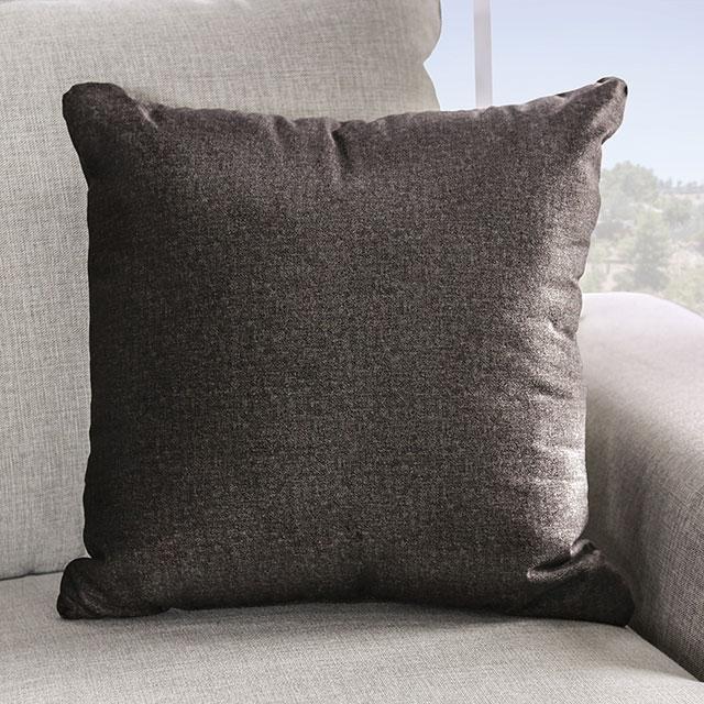 PICOTEE Sofa, Light Gray/Black Sofa FOA East