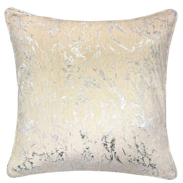 Bria Light Beige 20" X 20" Pillow, Ecru Pillow FOA East