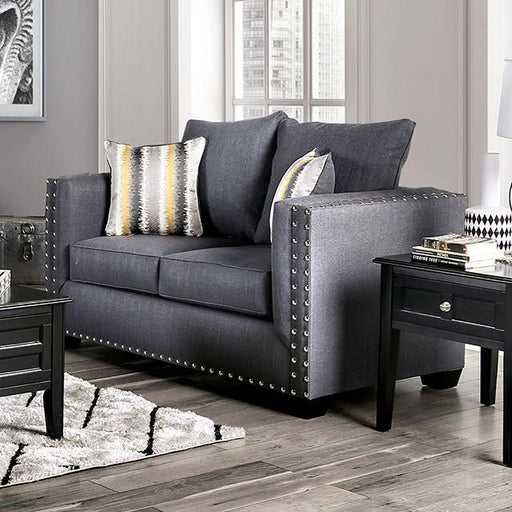 Inkom Slate Love Seat Loveseat FOA East