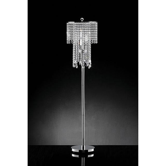 Alrai Clear 63"H Floor Lamp Floor Lamp FOA East