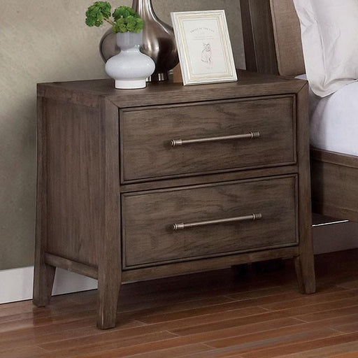 TAWANA Night Stand w/ USB Plug Nightstand FOA East