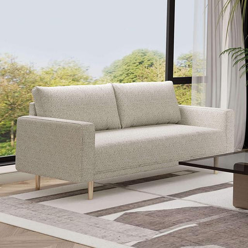 ELVERUM Loveseat, Off-White Loveseat FOA East