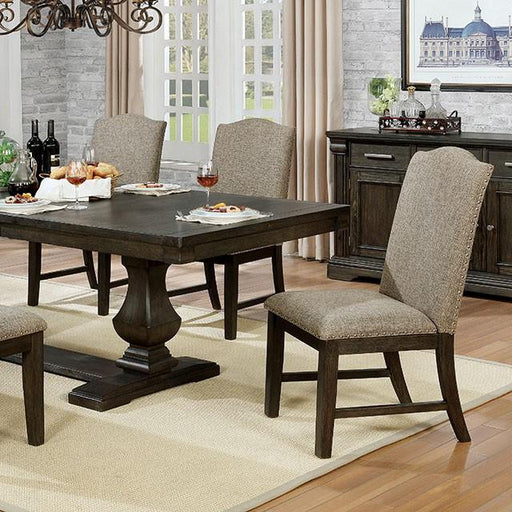 Faulk Espresso Dining Table Dining Table FOA East