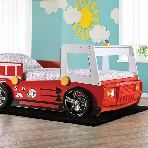 FIERSTALL Twin Bed, Red Bed FOA East