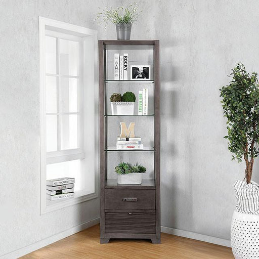 Tienen Gray Pier Cabinet Cabinet FOA East