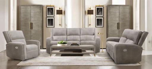 VASILIOS Power Sofa, Taupe Sofa FOA East