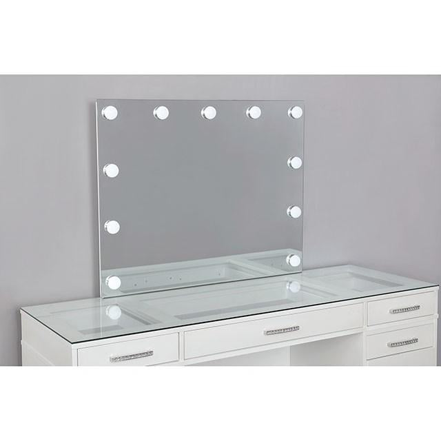 VALENTINA Vanity Set, White Vanity Set FOA East