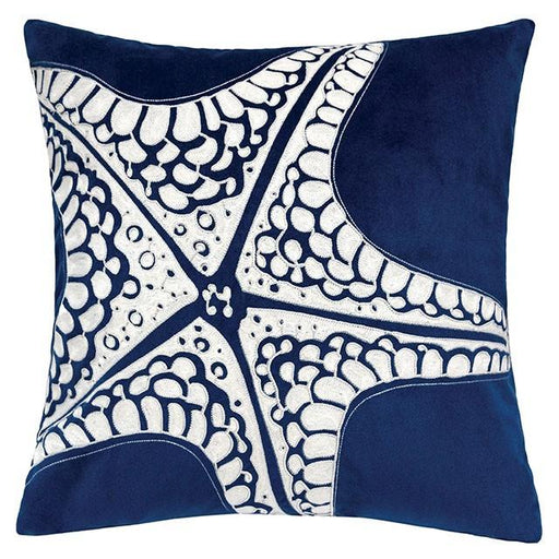 Jude Indigo 20" X 20" Pillow, Indigo Pillow FOA East