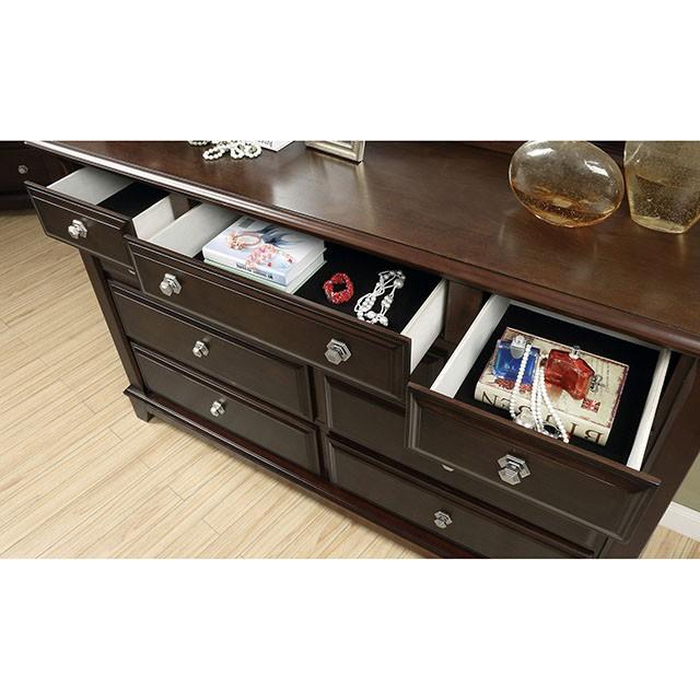 Litchville Brown Cherry Dresser Dresser FOA East