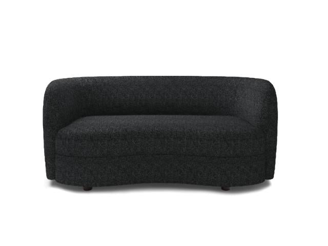 VERSOIX Loveseat, Black Loveseat FOA East