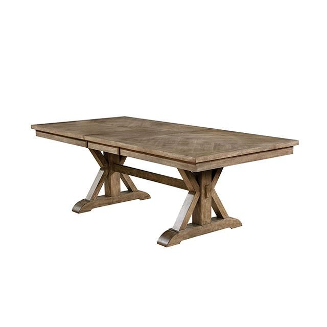 Julia Light Oak Dining Table Dining Table FOA East