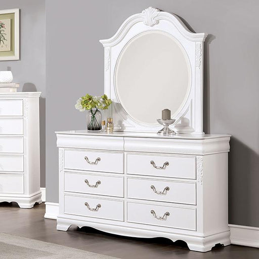 ALECIA Dresser, White Dresser FOA East