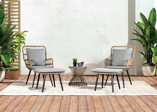 Chandu 6 Pc. Conversation Set Outdoor Seating Set FOA East