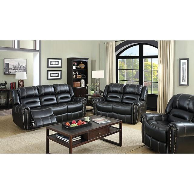 FREDERICK Black Sofa Sofa FOA East