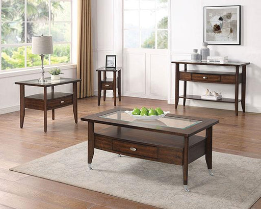 RIVERDALE Sofa Table, Dark Walnut Sofa FOA East